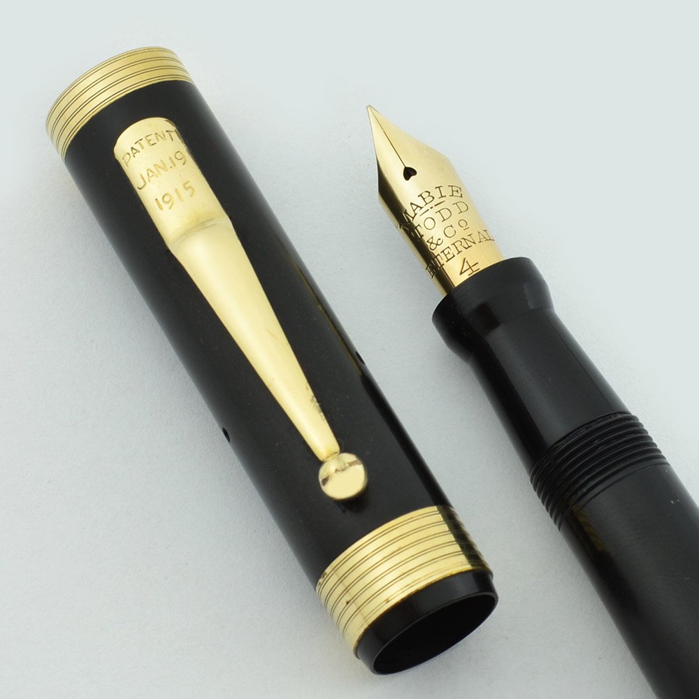 Mabie Todd Swan Eternal 44 ETN Self-Filler - Black Hard